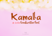 Kamalla Font - Featured Image