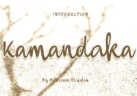 Kamandaka Font - Featured Image