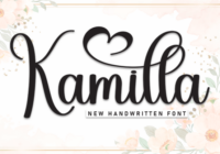 Kamilla Font - Featured Image