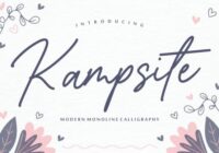 Kampsite Font - Featured Image