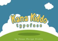 Kana Kiddo Font - Featured Image