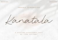 Kanatala Font - Featured Image
