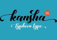 Kansha Font - Featured Image