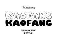 Kaofang Font - Featured Image