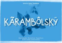 Karambolsky Font - Featured Image