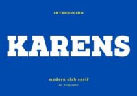 Karens Font - Featured Image