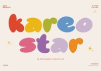 Kareo Star Font - Featured Image