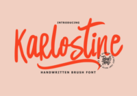 Karlostine Font - Featured Image
