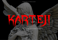 Karteji Font - Featured Image