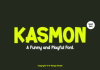 Kasmon Font - Featured Image