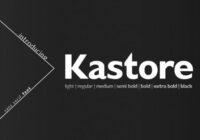 Kastore Font - Featured Image