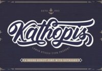 Kathopis Font - Featured Image