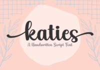 Katies Font - Featured Image