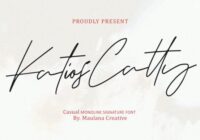Katios Catty Font - Featured Image