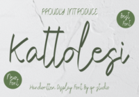 Kattolesi Font - Featured Image