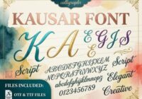 Kausar Font - Featured Image
