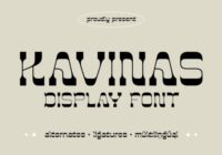 Kavinas Font - Featured Image