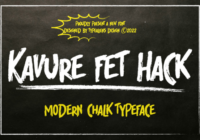 Kavure Fet Hack Font - Featured Image