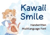 Kawaii Smile Font - Featured Image