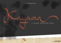 Kayama Font - Featured Image