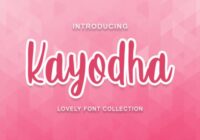 Kayodha Font - Featured Image