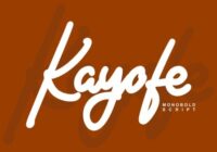 Kayofe Font - Featured Image