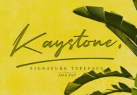 Kaystone Font - Featured Image