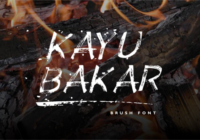 Kayu Bakar Font - Featured Image