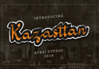 Kazasttan Font - Featured Image