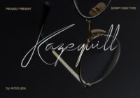 Kazequill Font - Featured Image