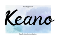 Keano Font - Featured Image