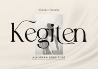 Kegiten Font - Featured Image