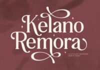 Kelano Remora Font - Featured Image
