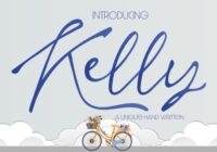 Kelly Signature Font - Featured Image