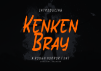 Kenken Bray Font - Featured Image