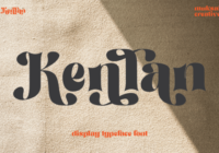 Kenlan Font - Featured Image