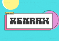 Kenrax Font - Featured Image