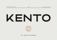 Kento Font - Featured Image