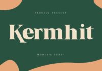 Kermhit Font - Featured Image
