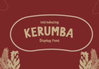Kerumba Font - Featured Image