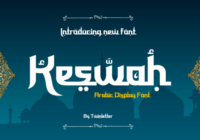 Keswah Font - Featured Image
