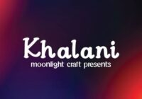Khalani Font - Featured Image