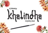 Khalindha Font - Featured Image
