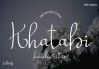Khatabi Font - Featured Image