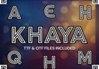 Khaya Font - Featured Image