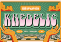 Khedelic Font - Featured Image