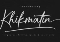 Khikmatin Font - Featured Image