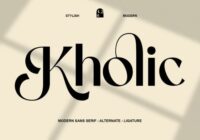 Kholic Font - Featured Image