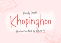 Khopinghoo Font - Featured Image