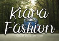 Kiara Fashion Font - Featured Image